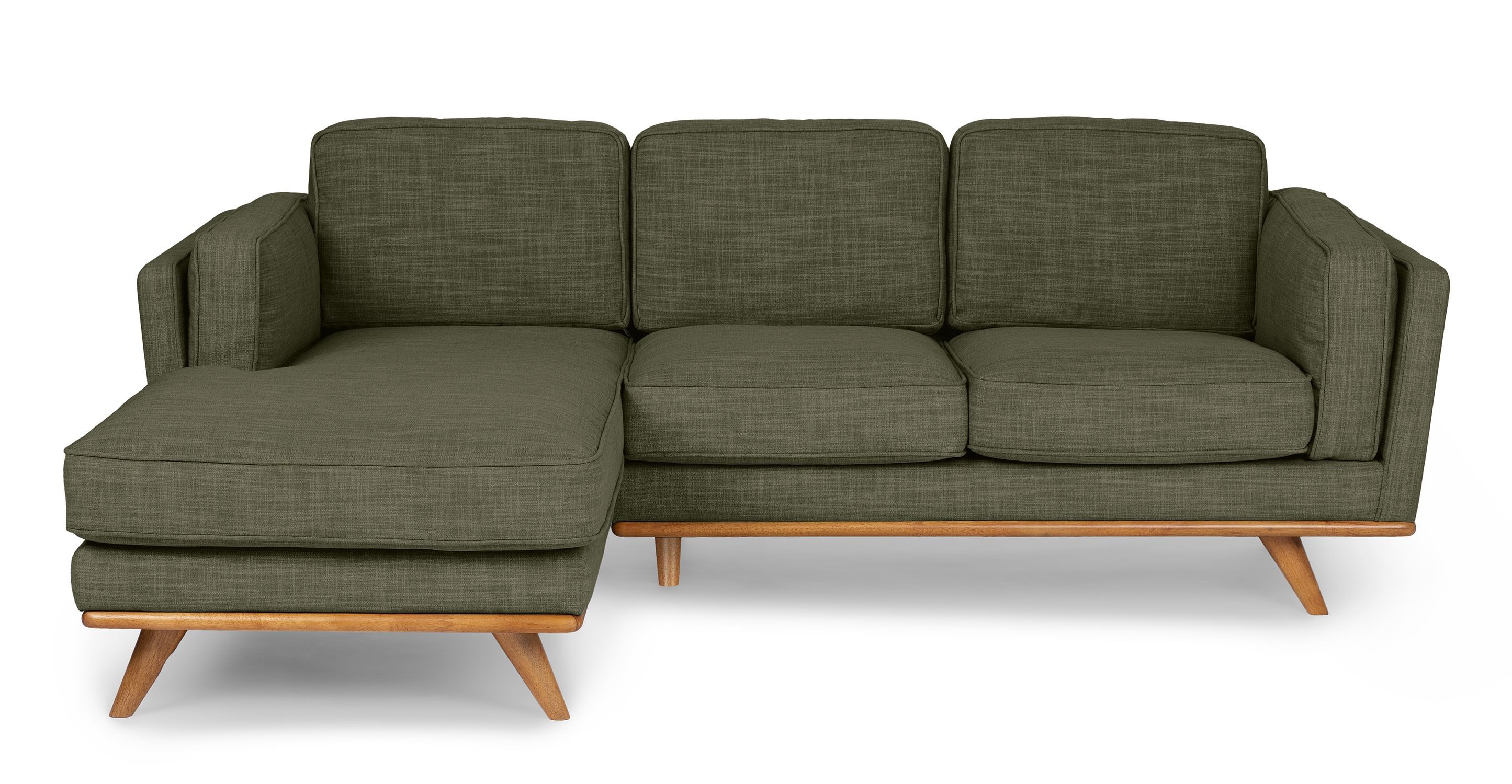 Timber Olio Green Left Sectional thumbnail 3