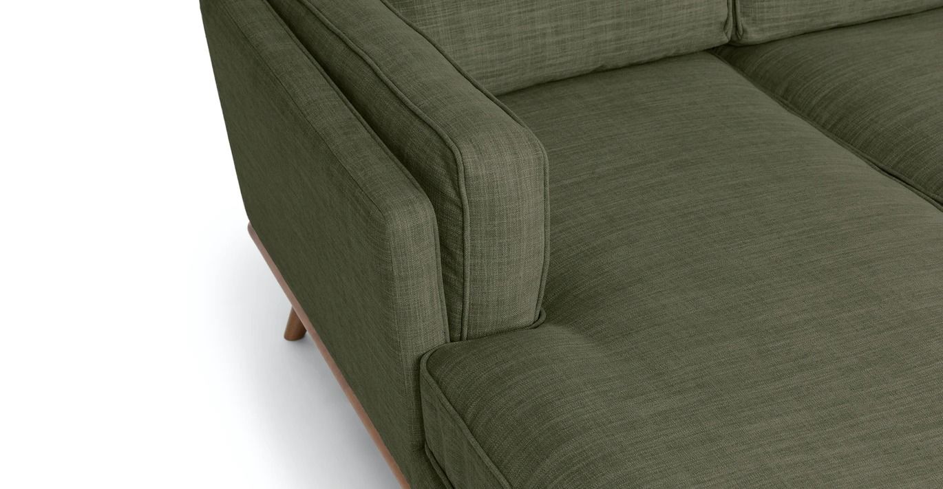 Timber Olio Green Left Sectional thumbnail 5