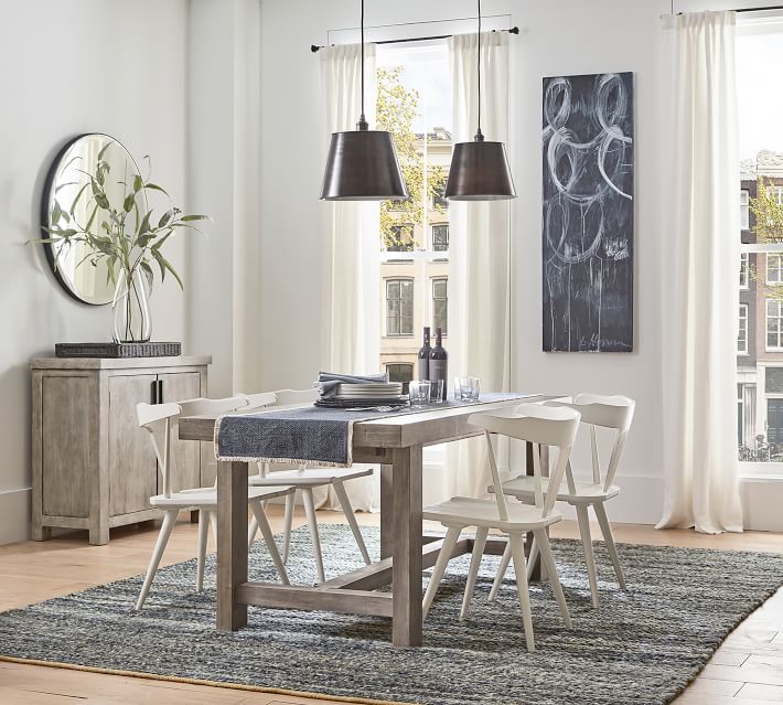 Reed Extendable Dining Table (73"-115") thumbnail 2