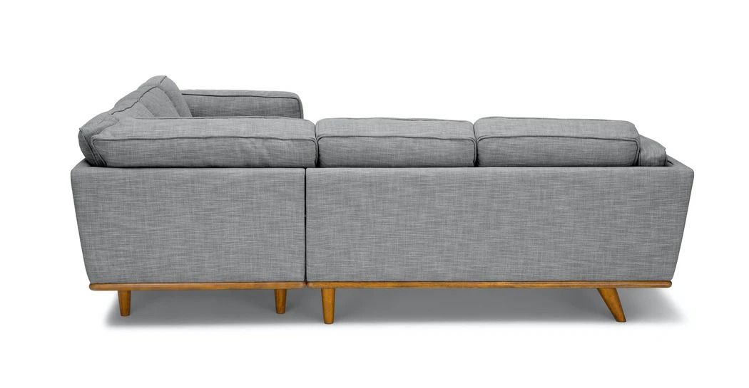 Timber Pebble Gray Corner Sectional thumbnail 4