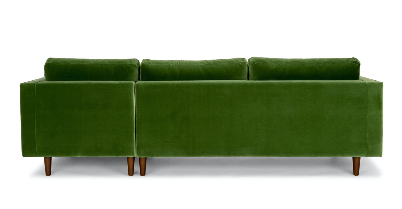 Sven Grass Green Right Sectional Sofa thumbnail 5