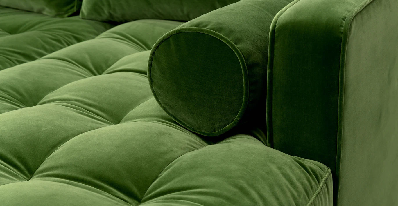 Sven Grass Green Right Sectional Sofa thumbnail 7