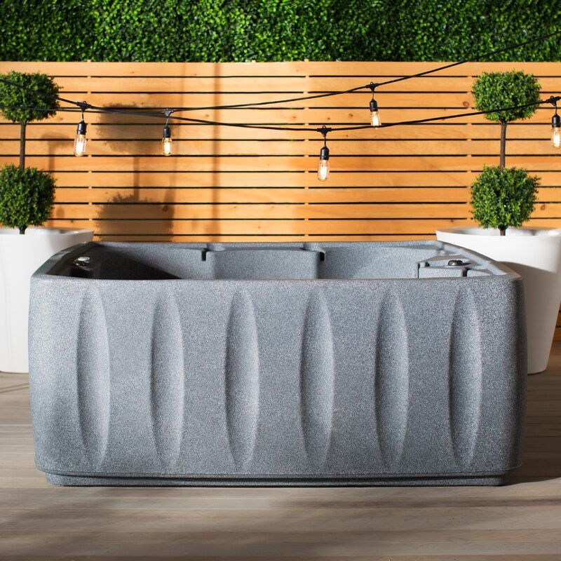 Aquarest Spas Jet Square Plug And Play Hot Tub thumbnail 3