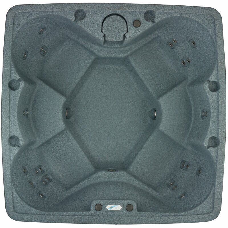 Aquarest Spas Jet Square Plug And Play Hot Tub thumbnail 5