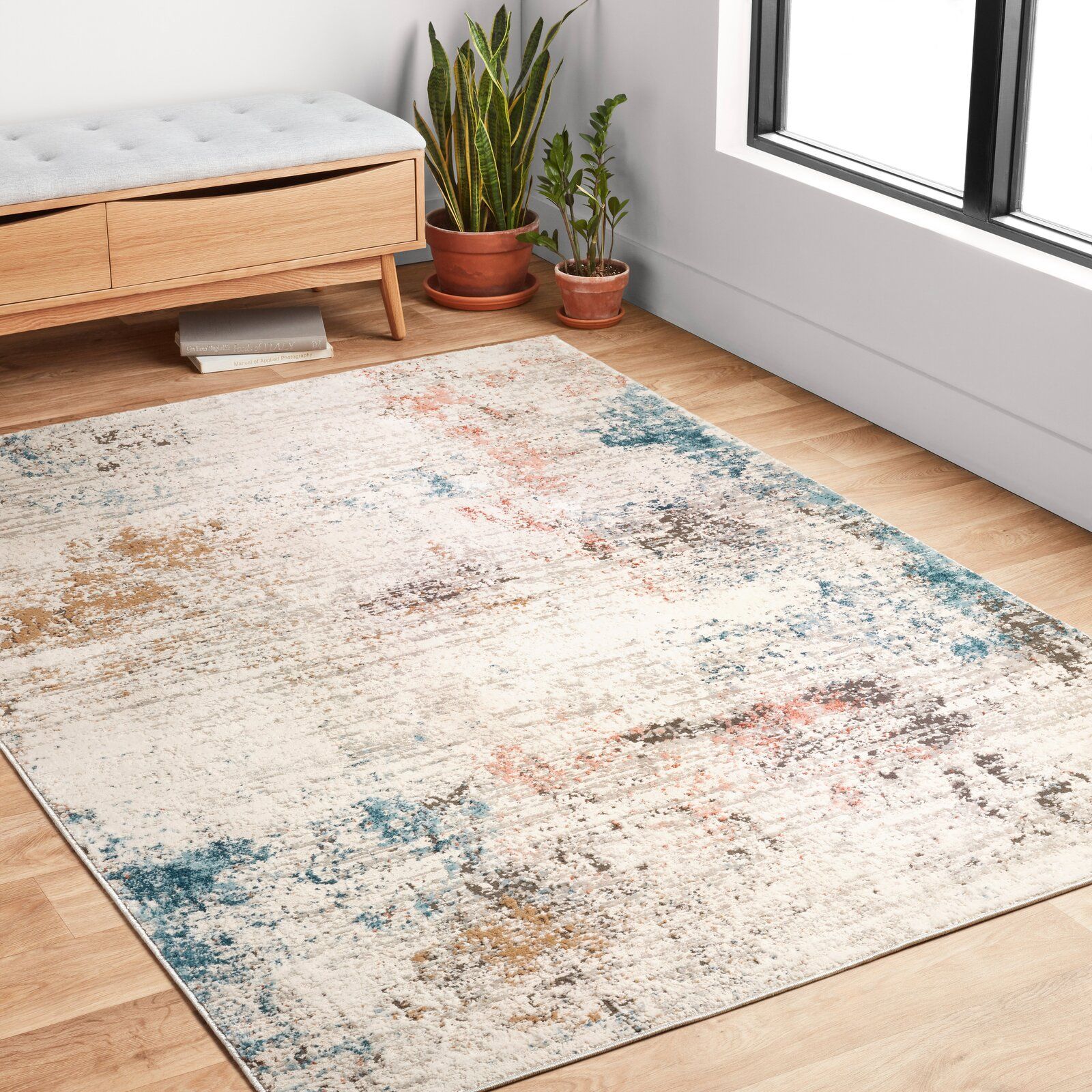 Furness Abstract Area Rug-11'6"x15' thumbnail 2