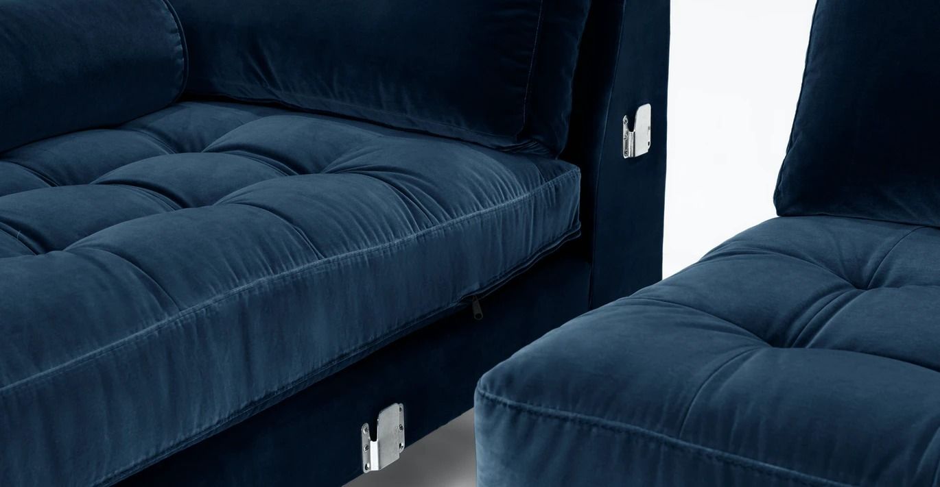 Sven Cascadia Blue Left Sectional Sofa thumbnail 8