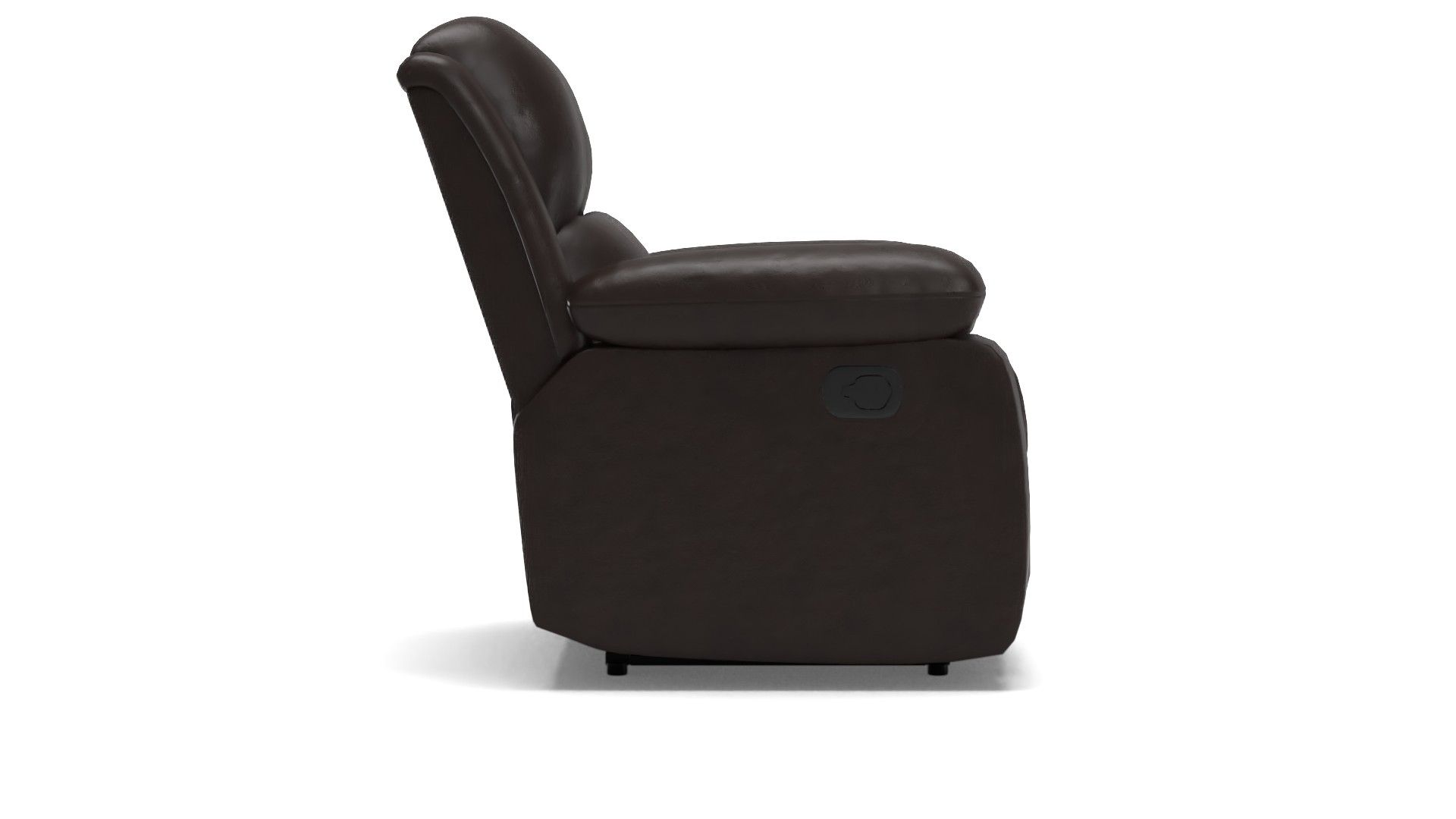 Kowal Wide Faux Leather Manual Glider Standard Recliner thumbnail 3