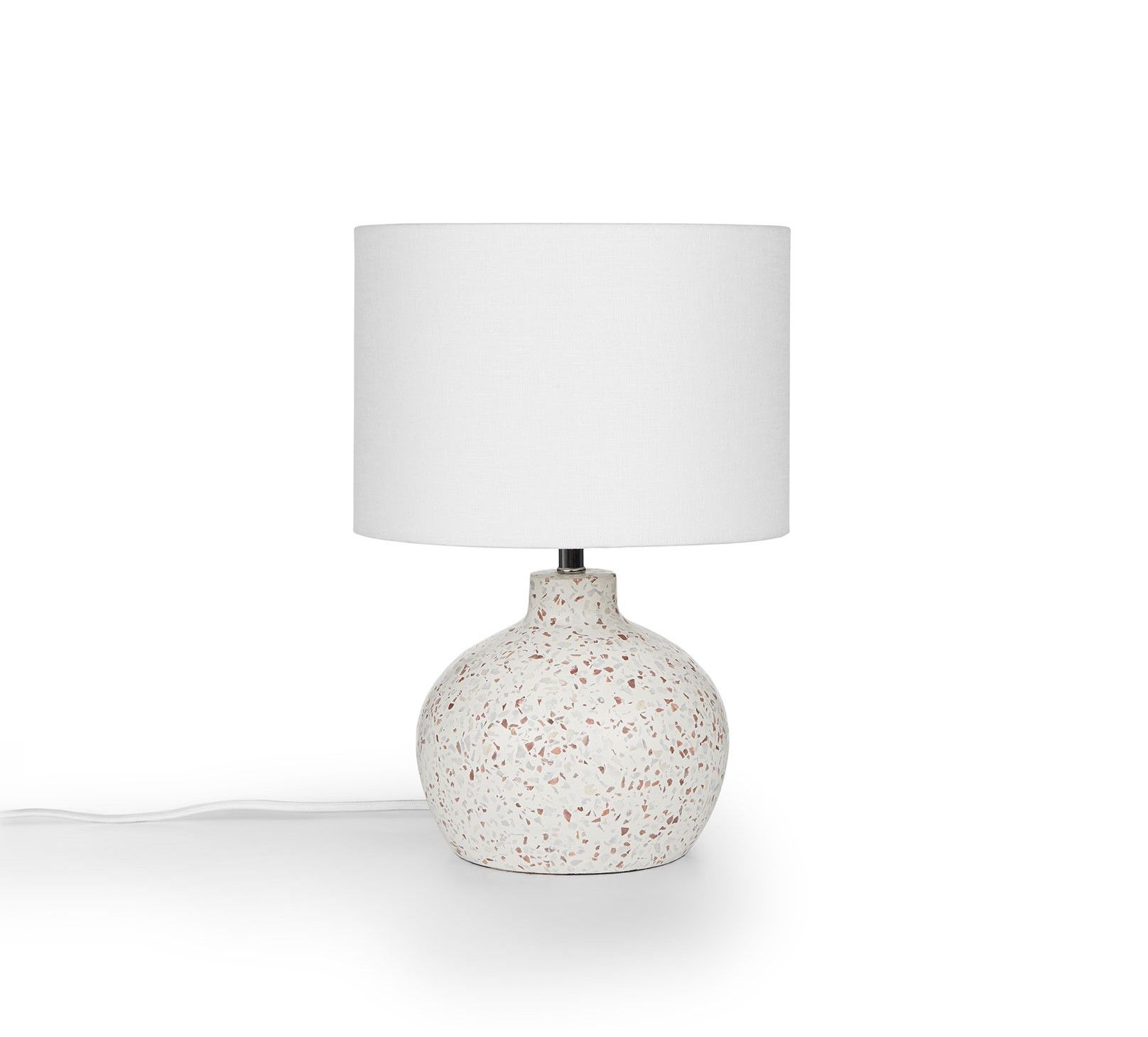 Ando Waxen White 15" Table Lamp thumbnail 2