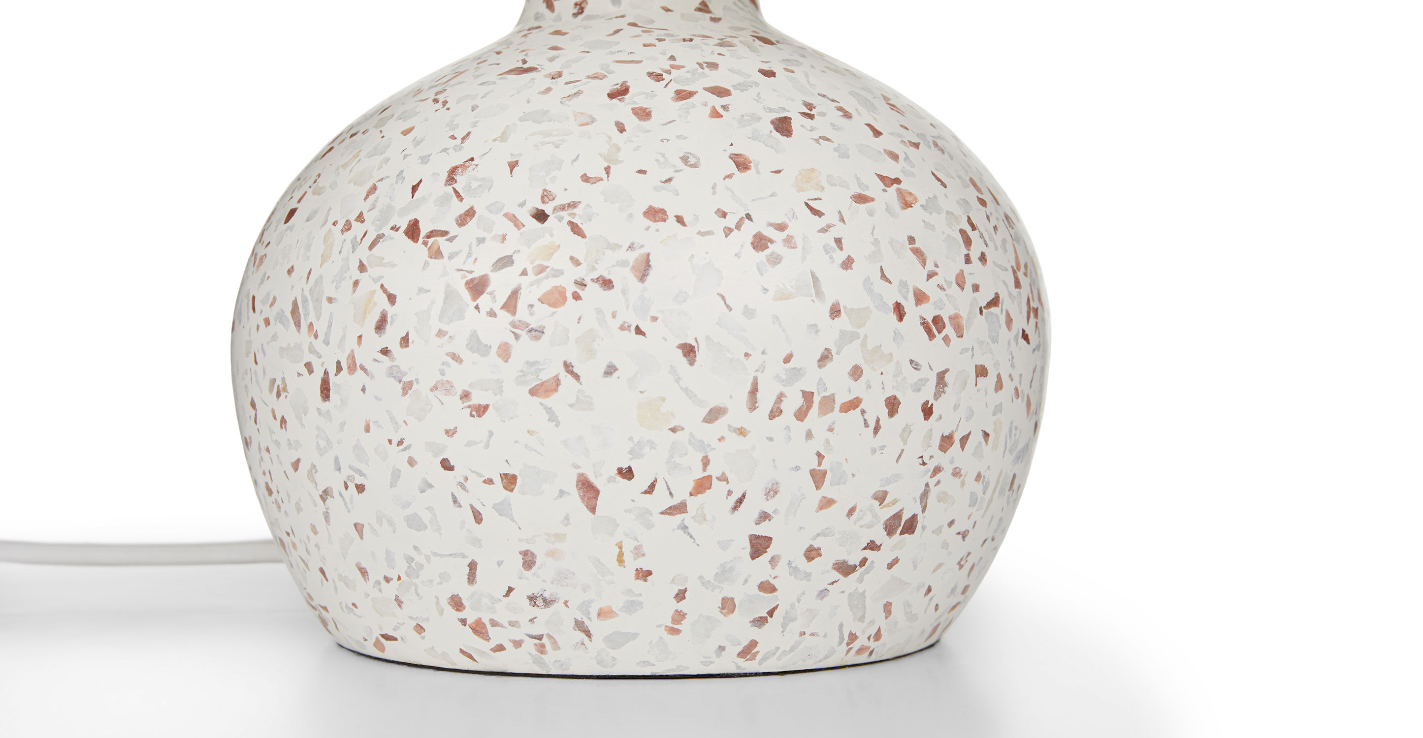 Ando Waxen White 15" Table Lamp thumbnail 6