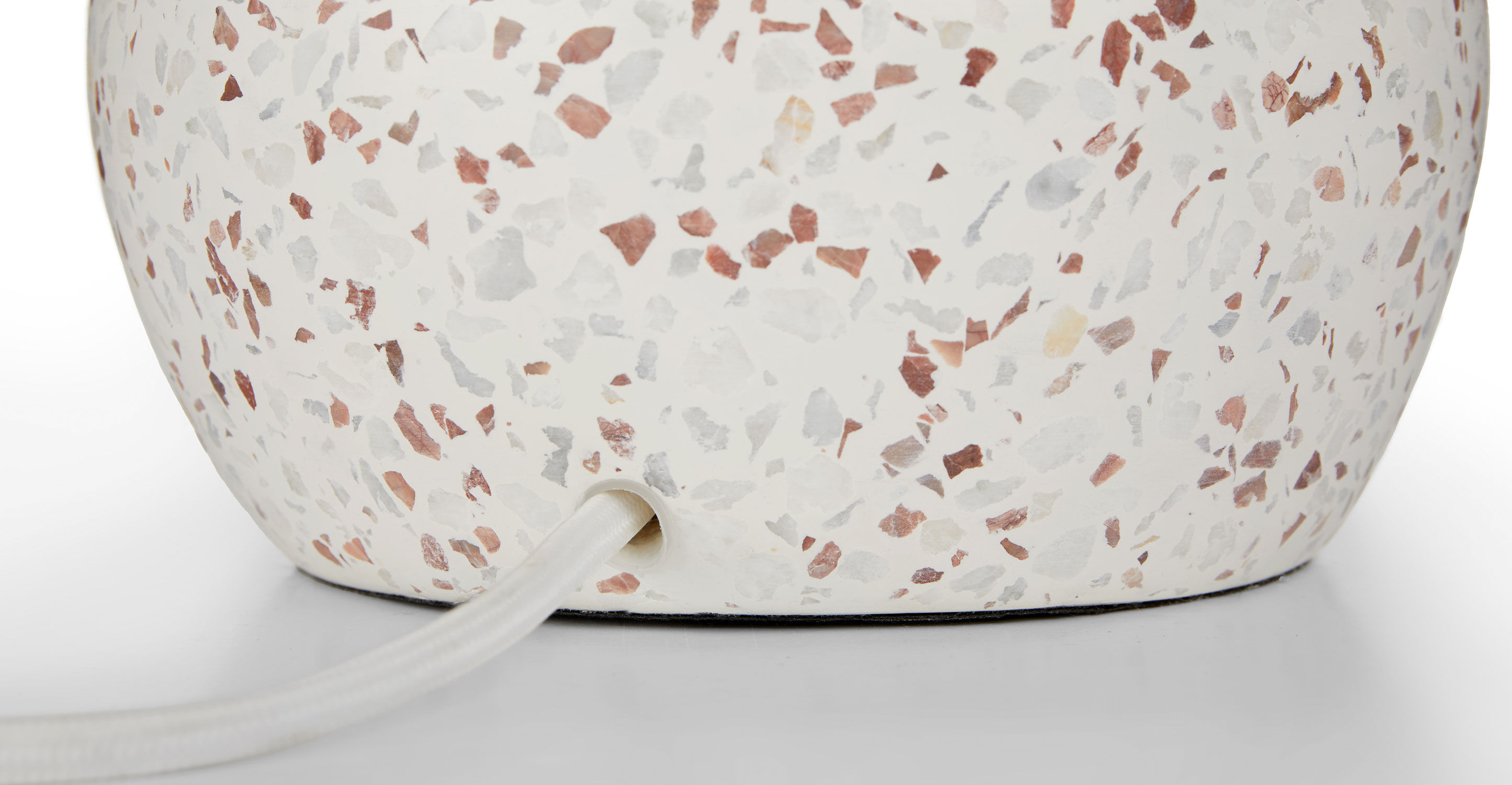 Ando Waxen White 15" Table Lamp thumbnail 7