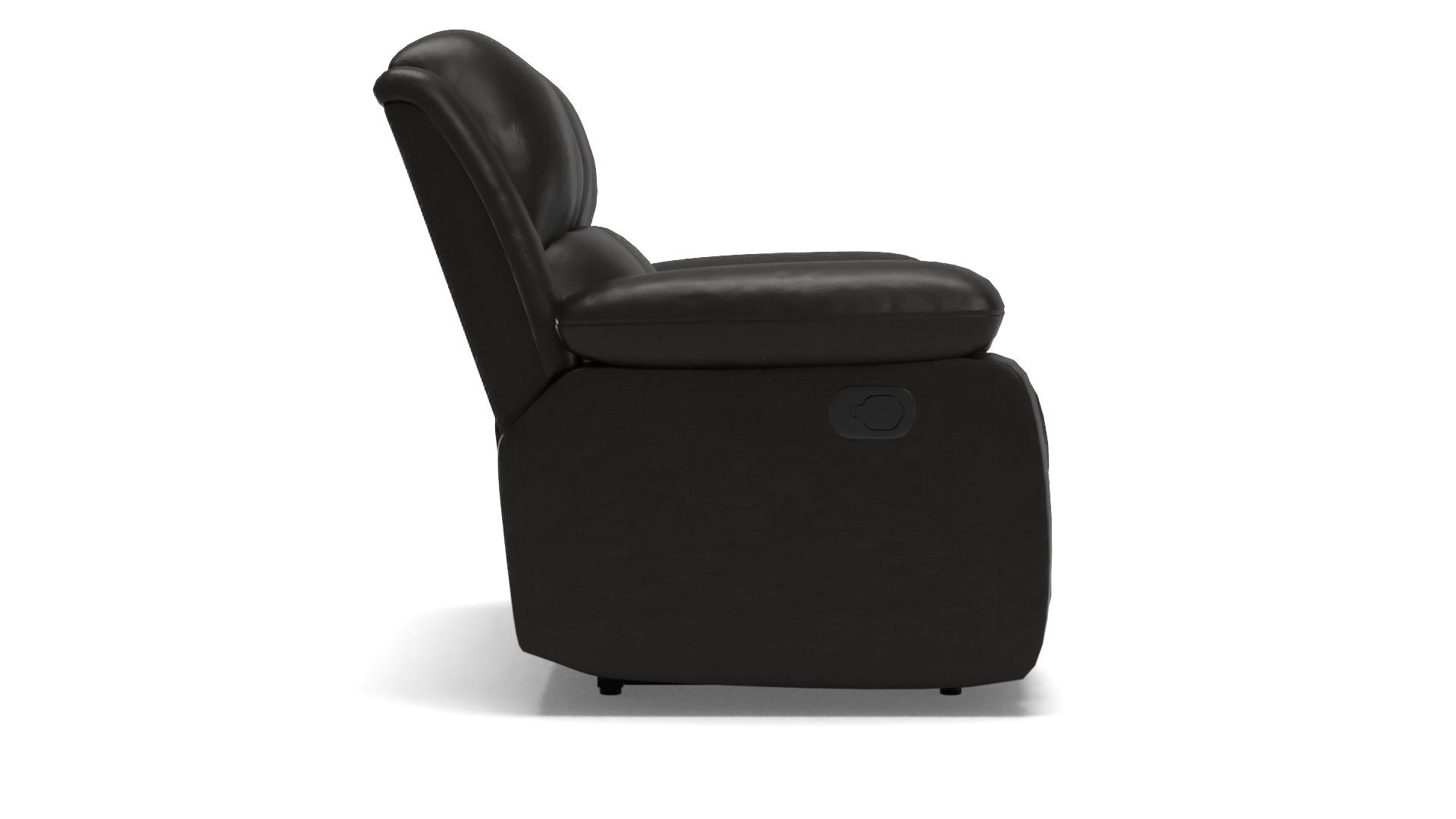 Jianyu Faux Leather Pillow Top Arm Reclining Loveseat thumbnail 3