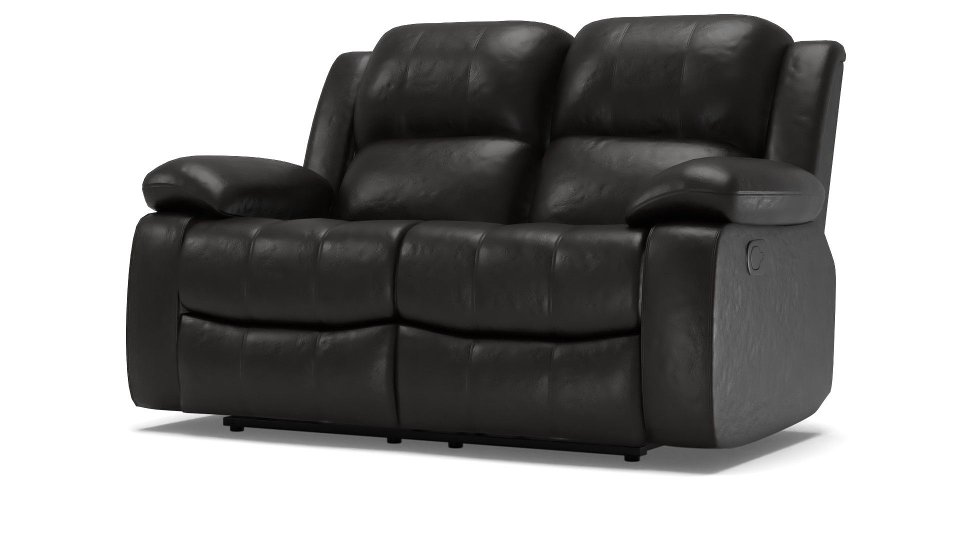 Jianyu Faux Leather Pillow Top Arm Reclining Loveseat thumbnail 2