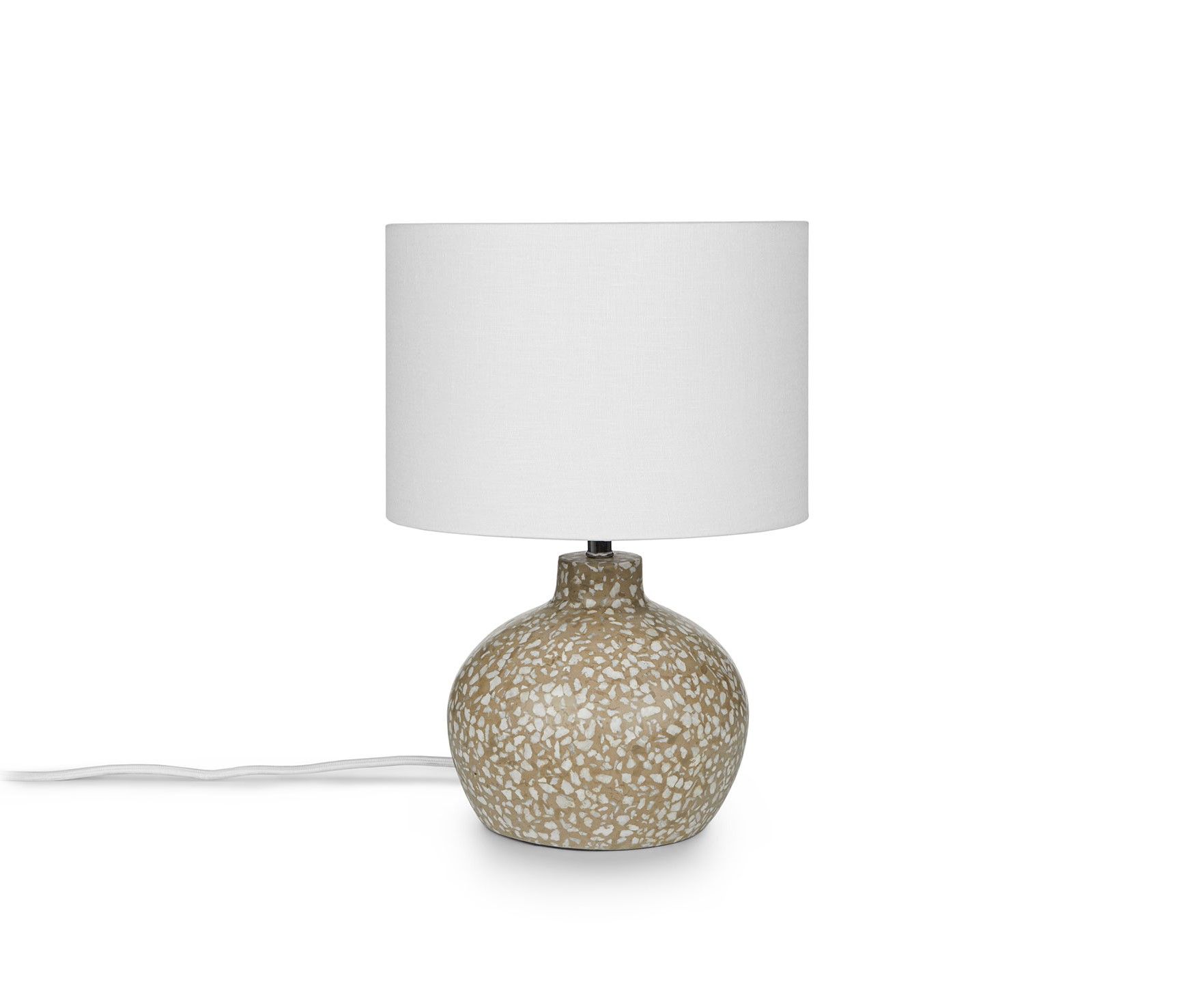 Ando Peat Brown 15" Table Lamp thumbnail 2