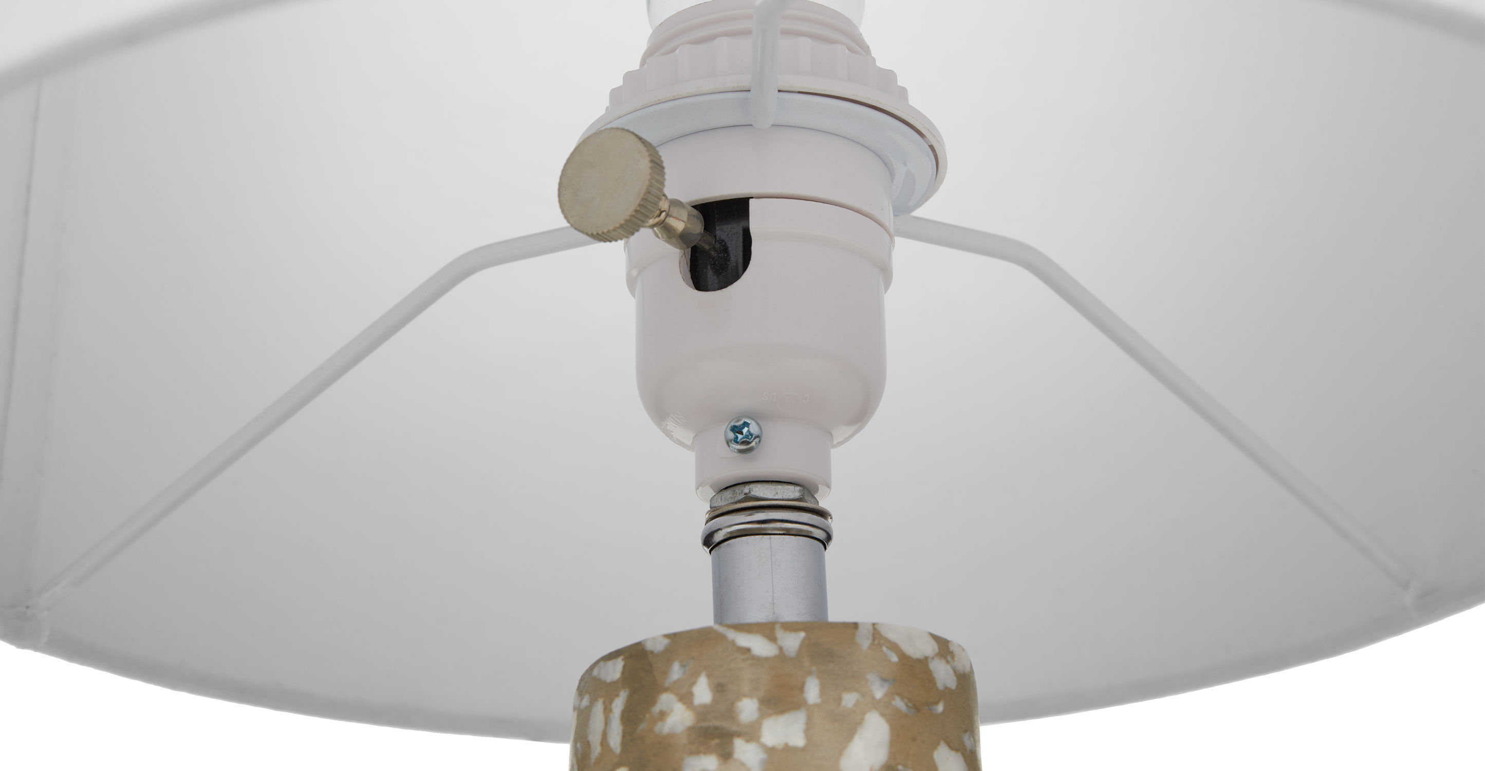 Ando Peat Brown 15" Table Lamp thumbnail 6