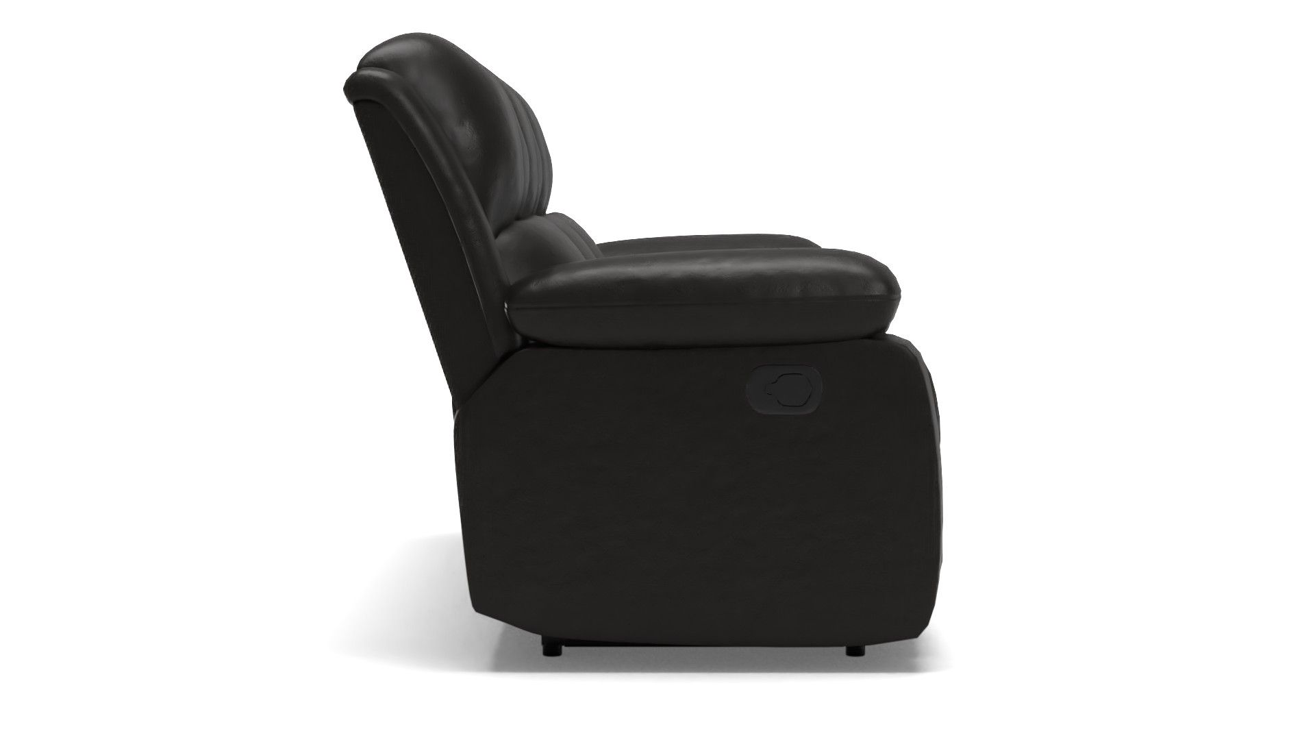 Jianyu Faux Leather Pillow Top Arm Reclining Sofa thumbnail 3