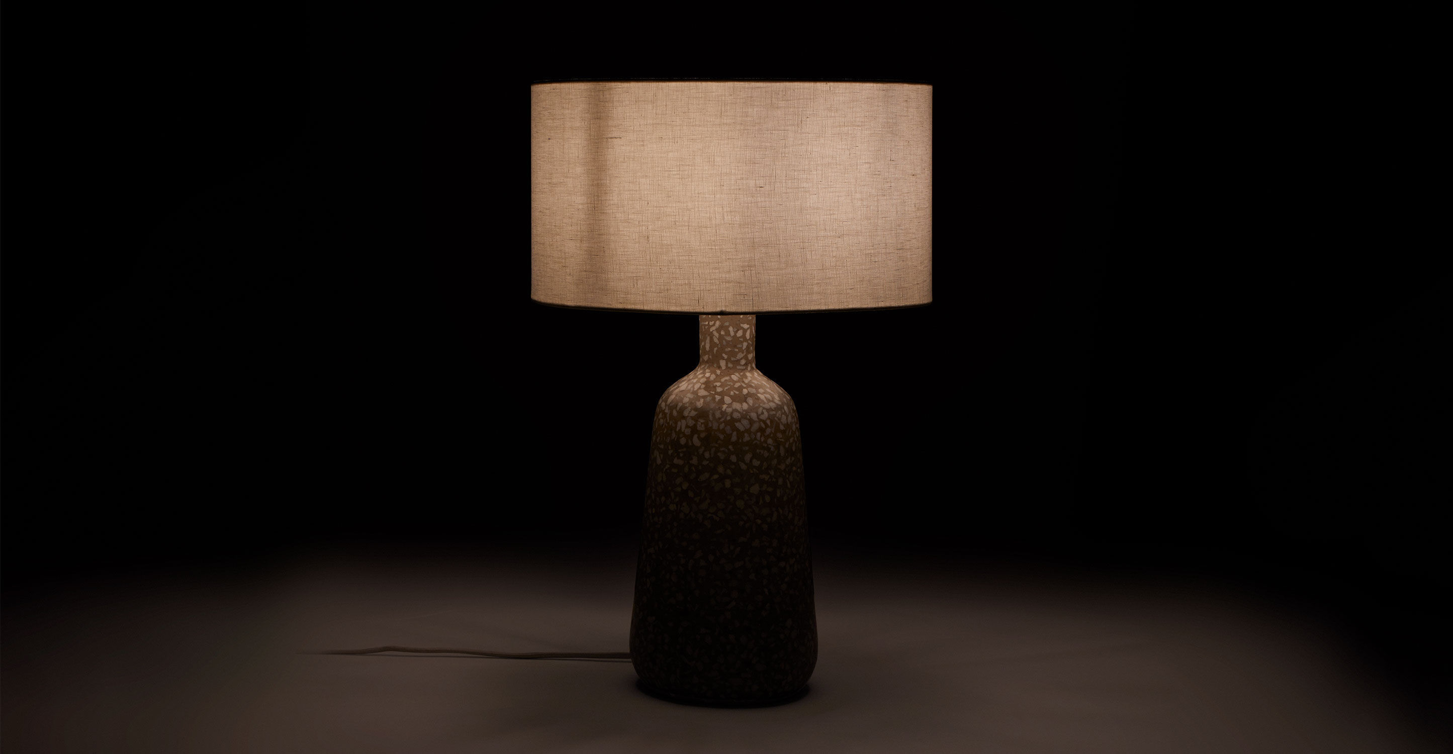 Ando Peat Brown 21" Table Lamp thumbnail 9