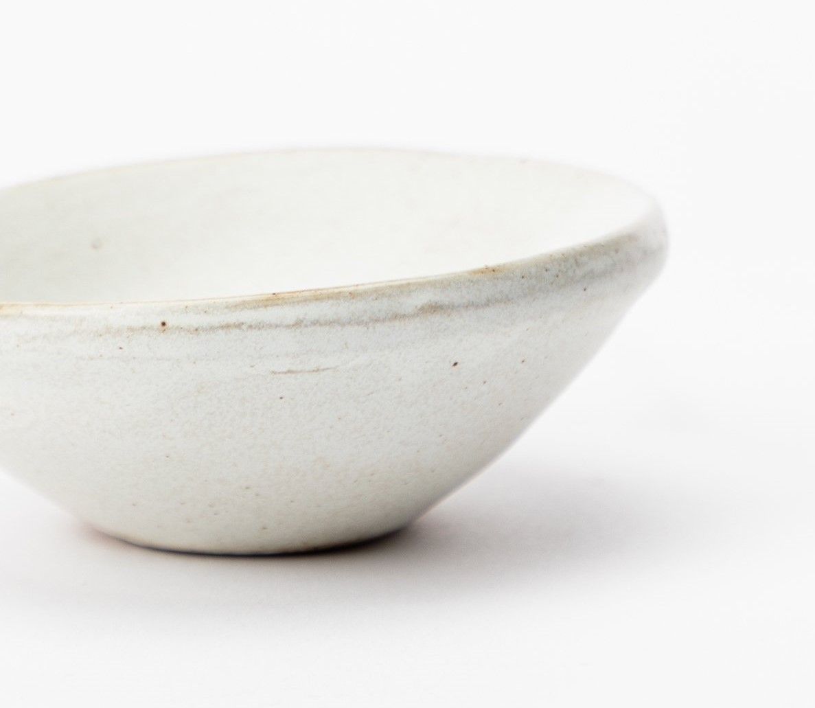 Matte Stoneware Bowl - White thumbnail 3