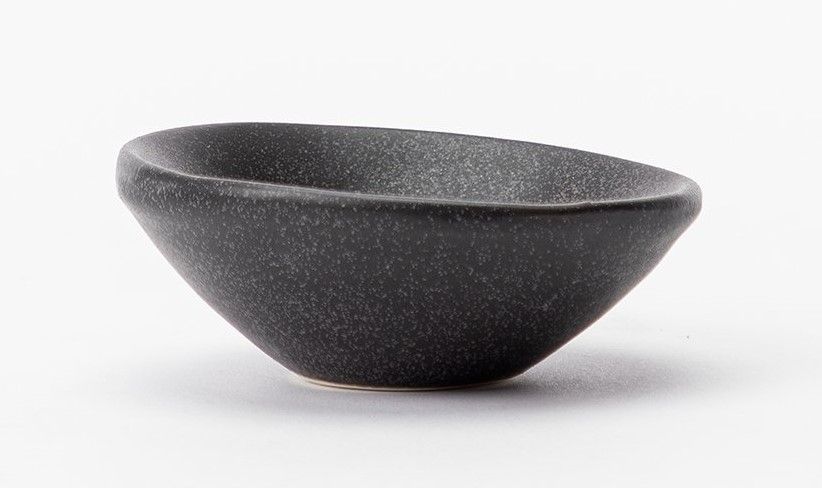 Matte Stoneware Bowl - Black thumbnail 2