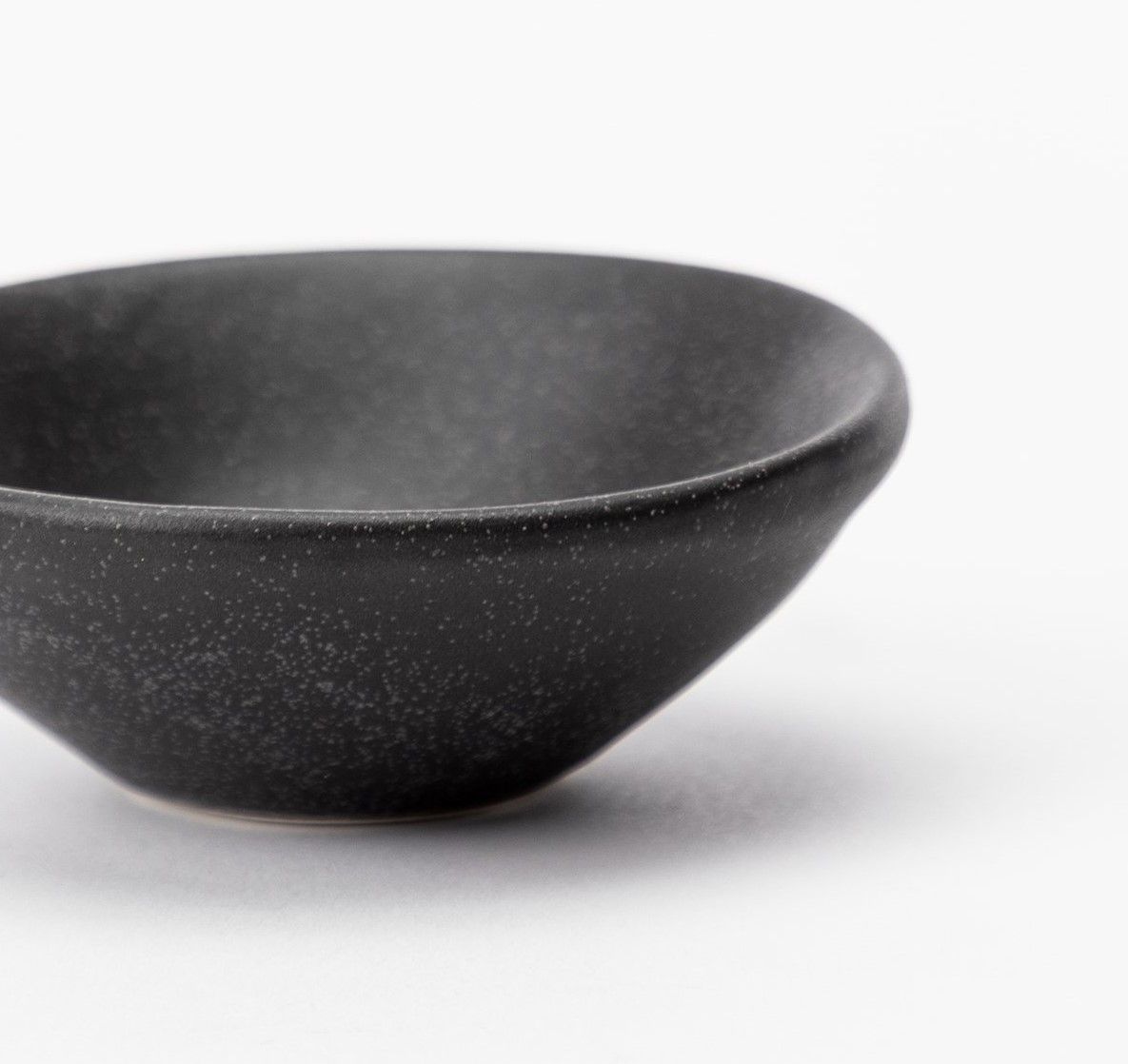 Matte Stoneware Bowl - Black thumbnail 3