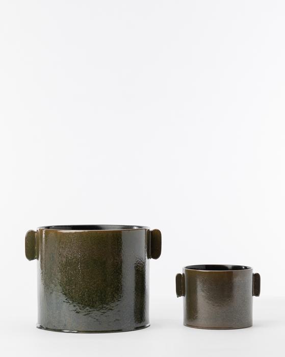 Ceramic Handled Pot-Small thumbnail 2