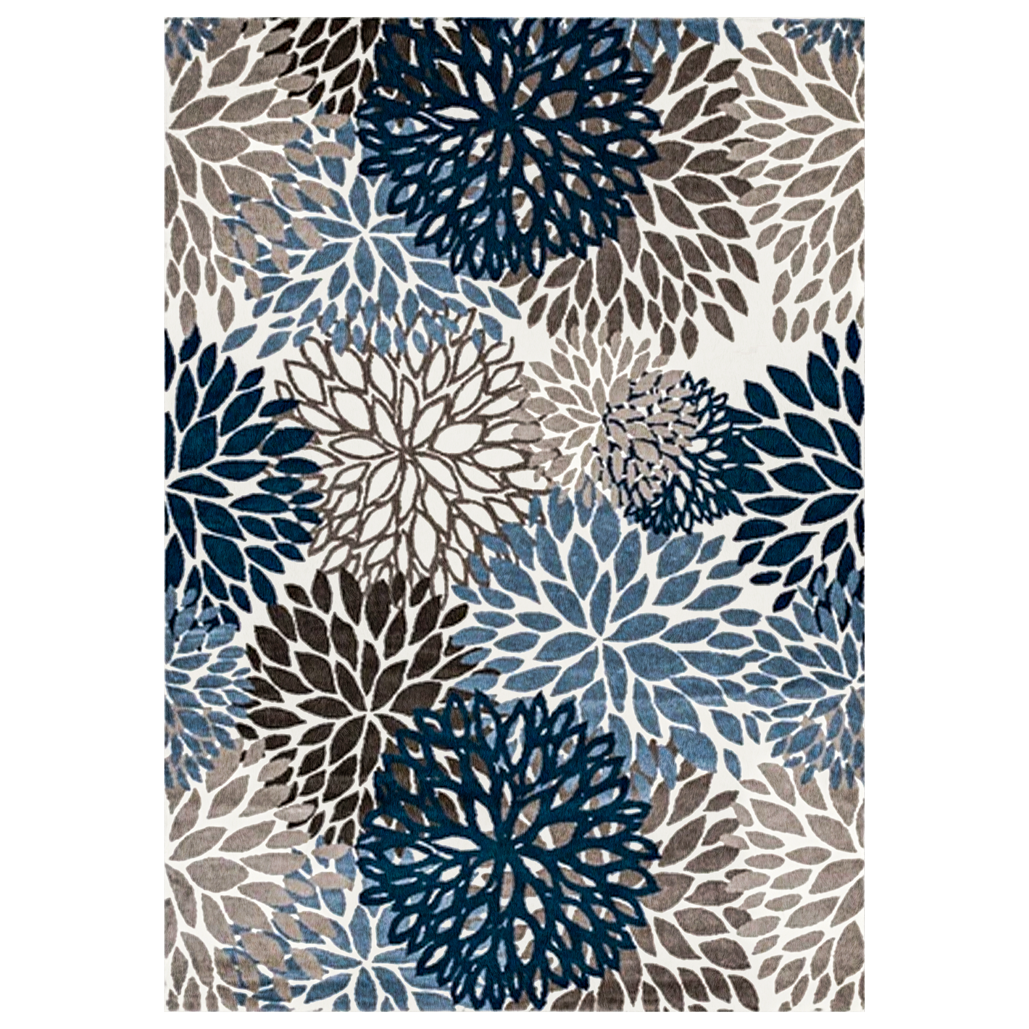 Thea Vintage Classic Abstract Floral Area Rug 8'x10' thumbnail 7