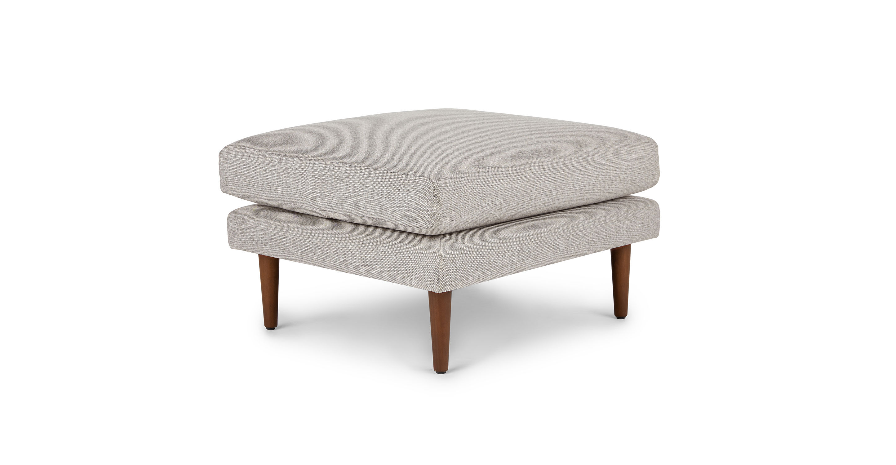 Burrard Seasalt Gray Ottoman thumbnail 2