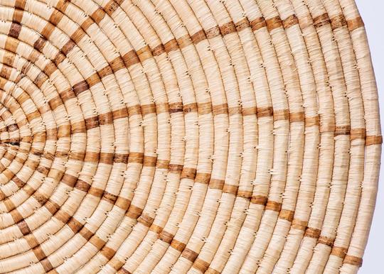 Extra Large Banana Leaf Shujaa Woven Wall Art Plate thumbnail 2