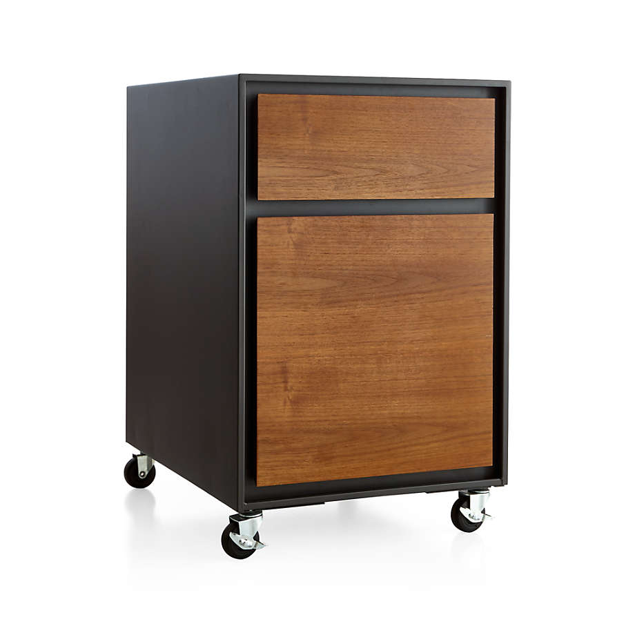 Pilsen File Graphite with Walnut Drawers thumbnail 2