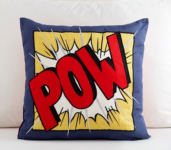 Pow Light Up Pillow With Insert-16"x16" thumbnail 2