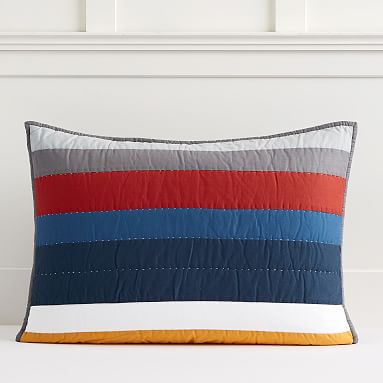 MVP Stripe Standard Sham No Insert-26"x20" thumbnail 2