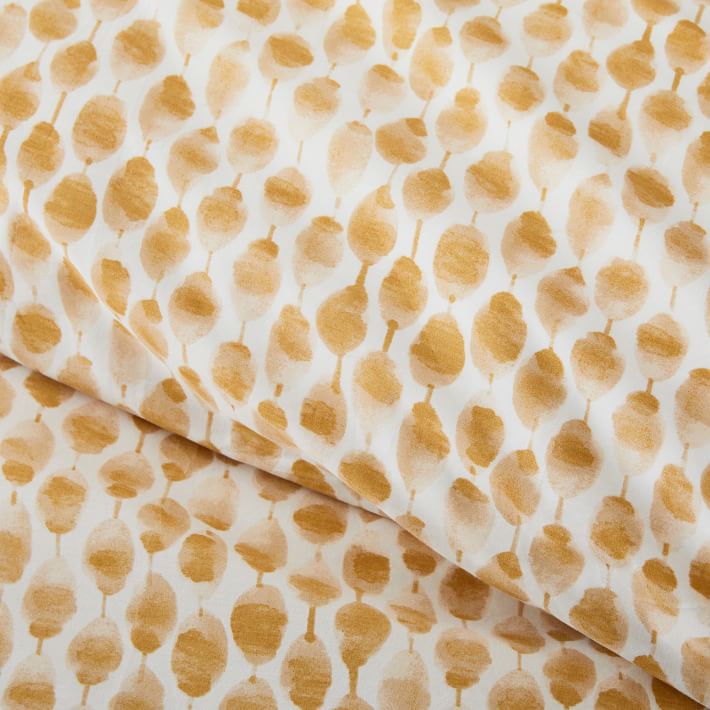 Organic Stamped Dots Duvet Cover-King thumbnail 3
