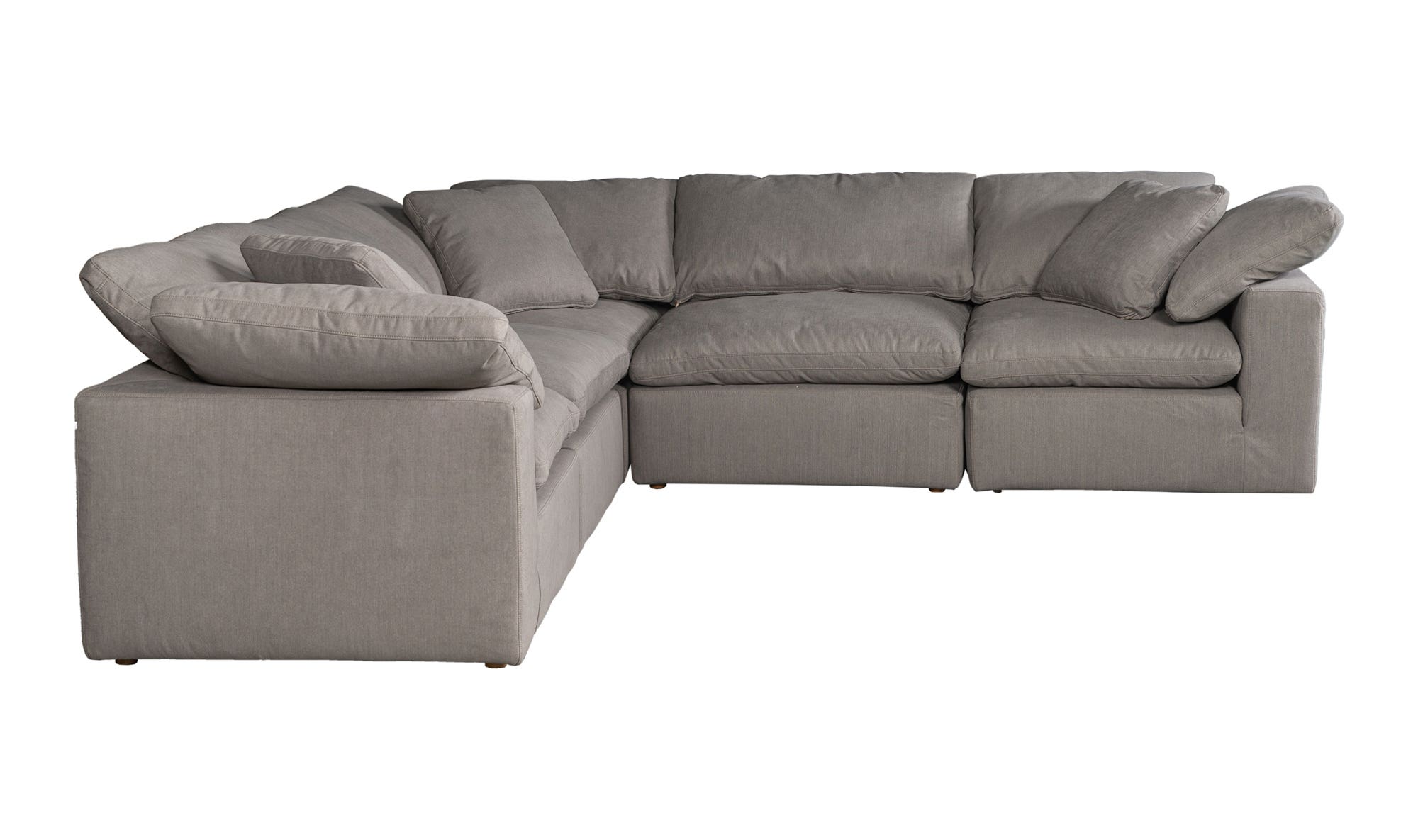 Boulder Classic L Modular Sectional - Light Grey thumbnail 2