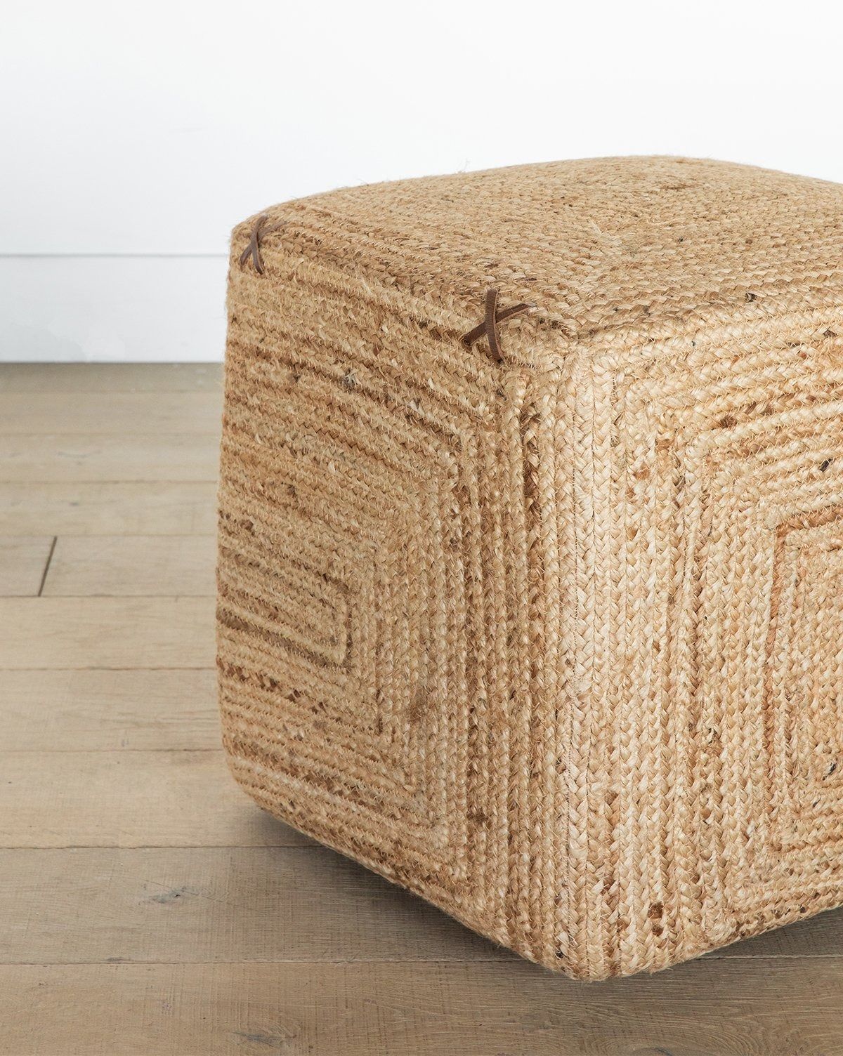 Kelvin Woven Ottoman thumbnail 3