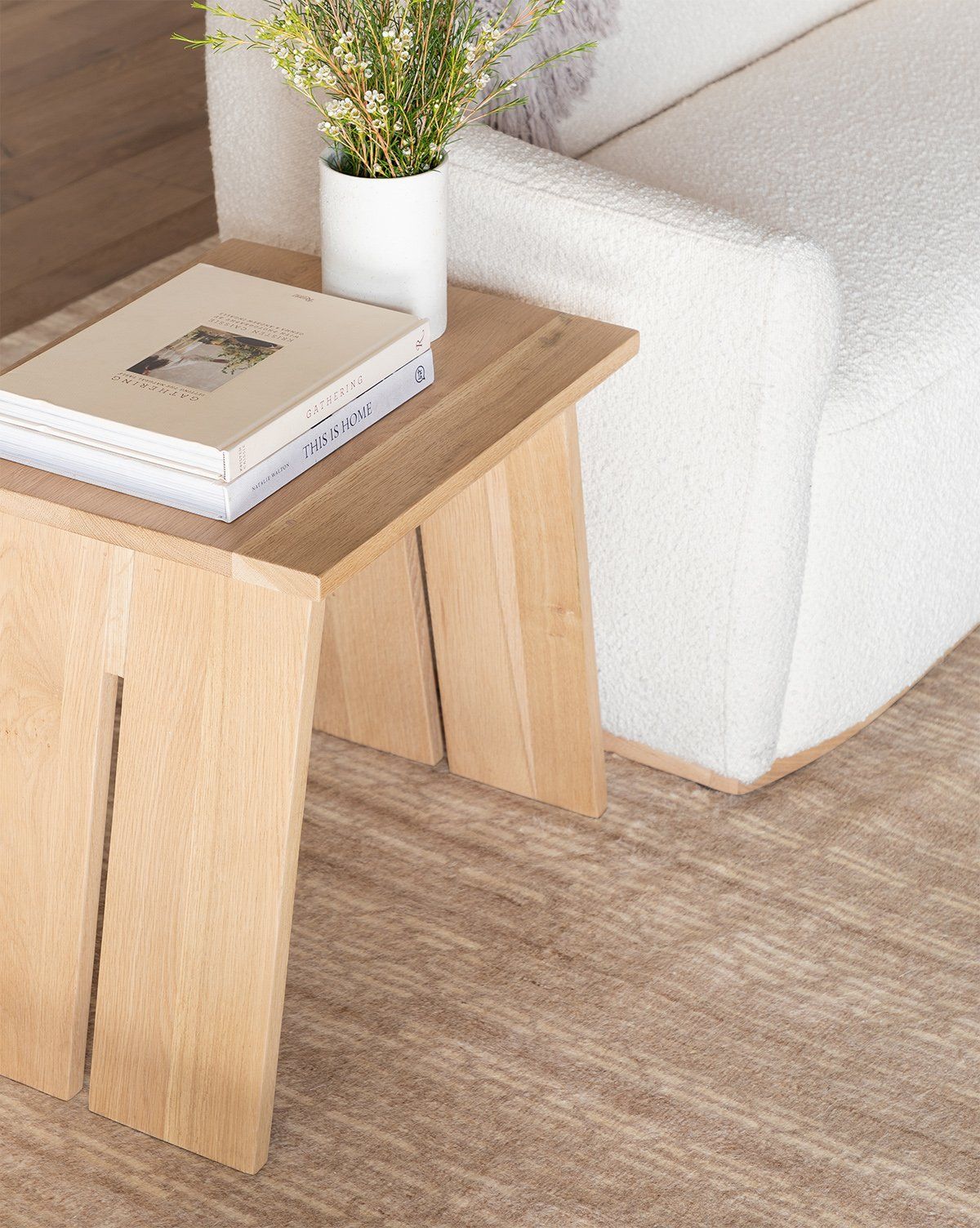 Oak Side Table thumbnail 2
