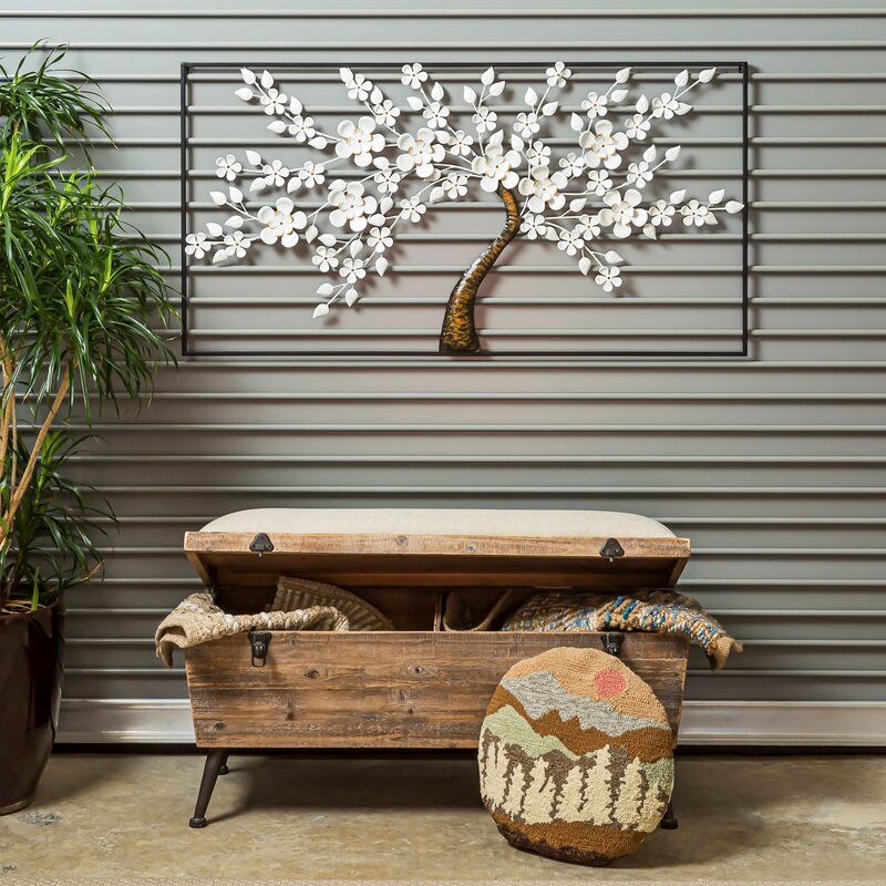 Annie Wood Flip Top Storage Bench thumbnail 2