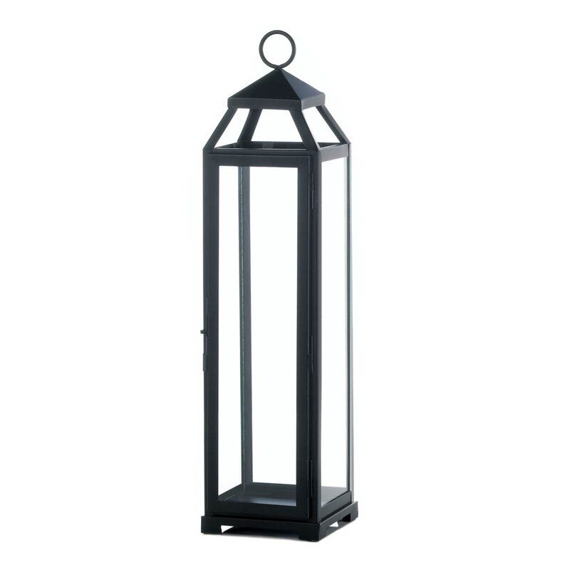 Iron Tabletop Lantern Holder thumbnail 2