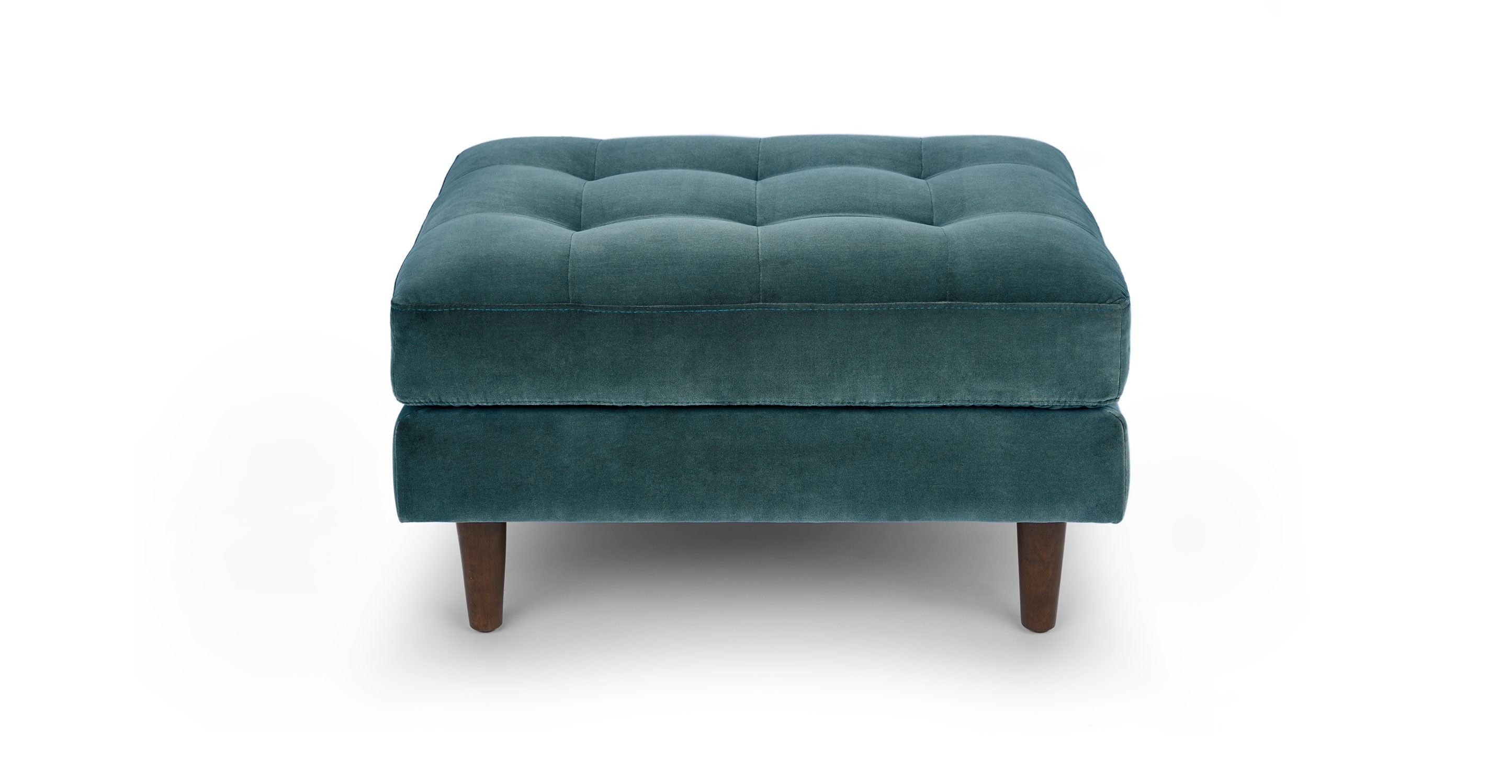 Sven Pacific Blue Ottoman thumbnail 3