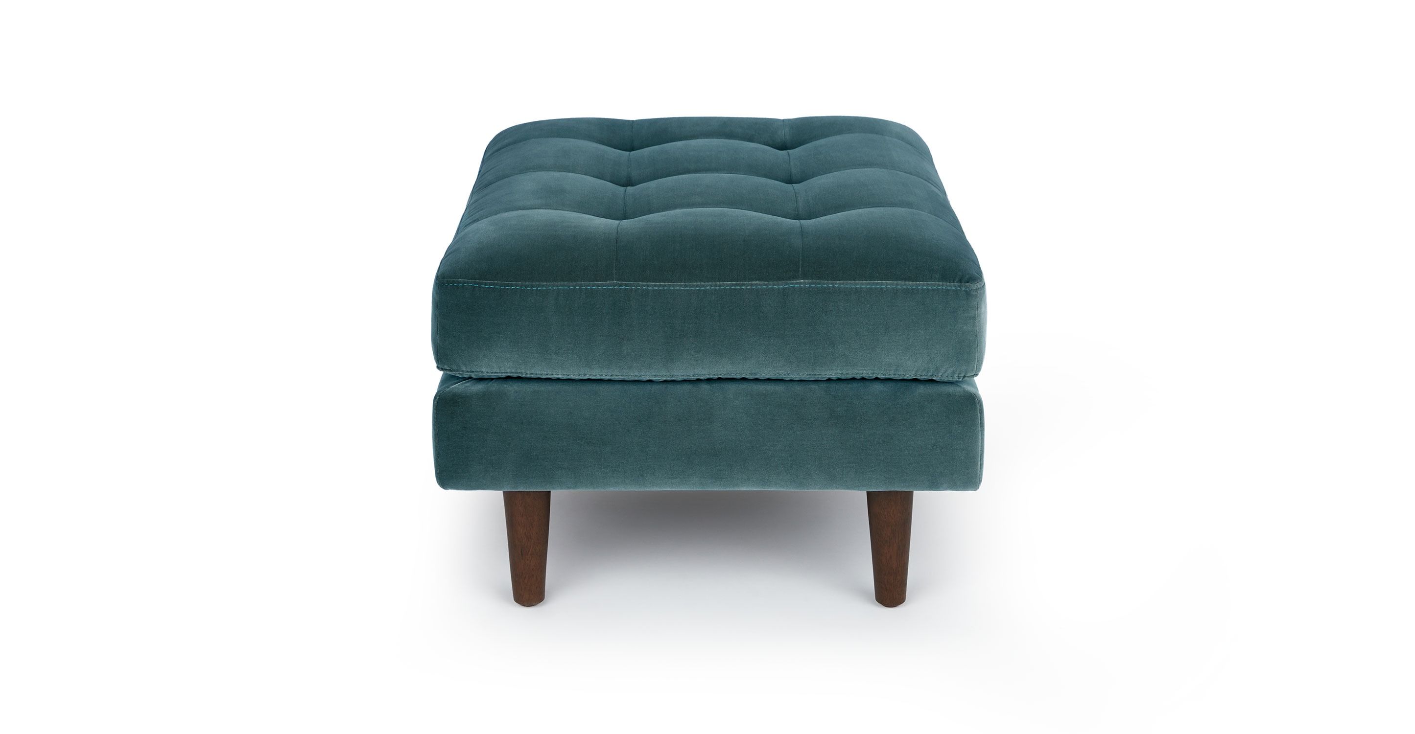 Sven Pacific Blue Ottoman thumbnail 4