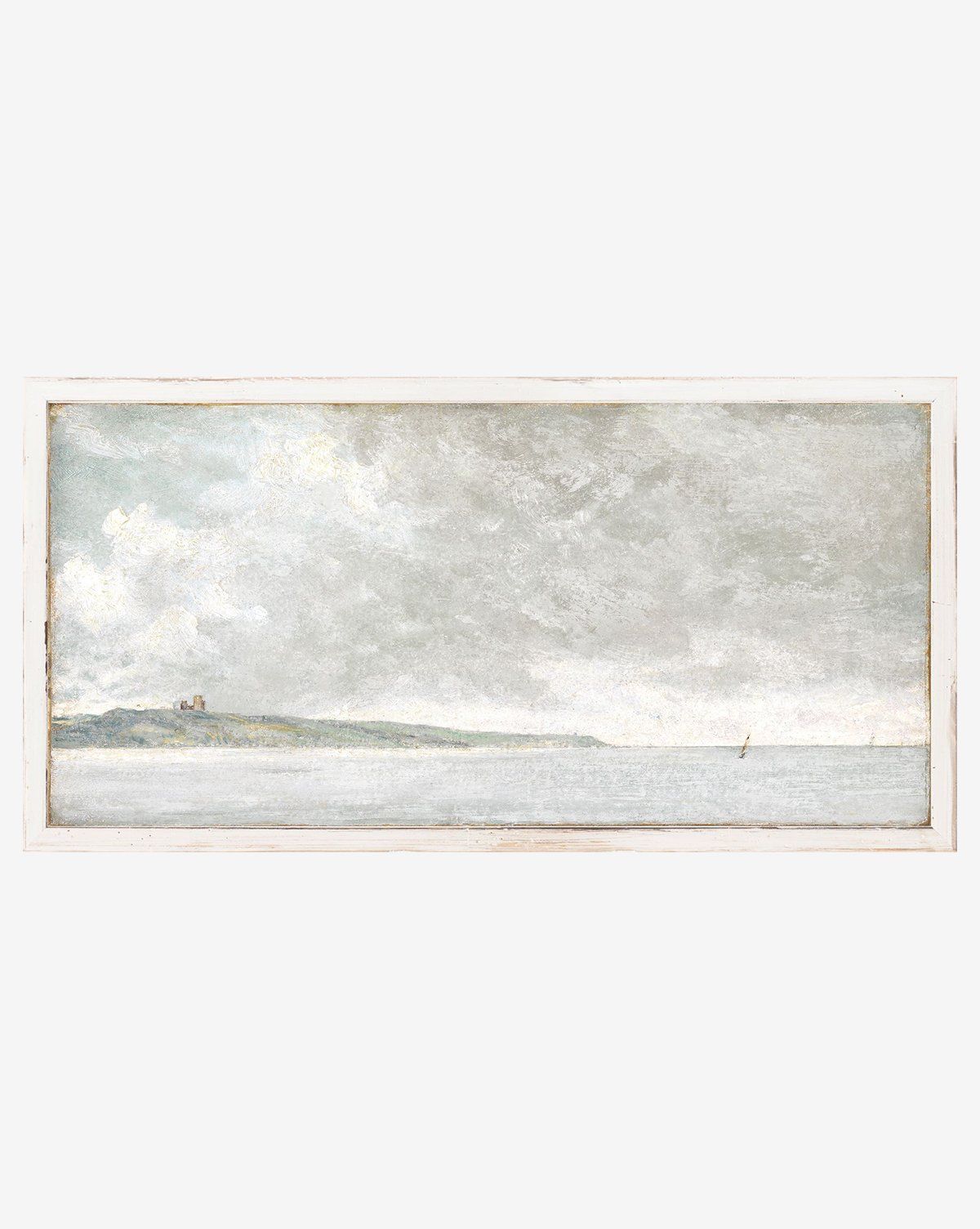 Gloomy Seas With Frame-16.25"x8.25" thumbnail 3
