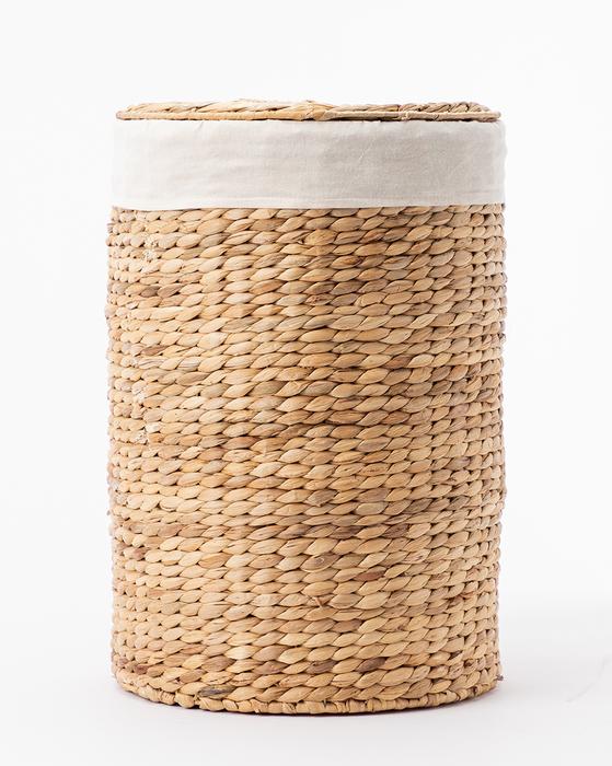 Round Water Hyacinth Basket thumbnail 2