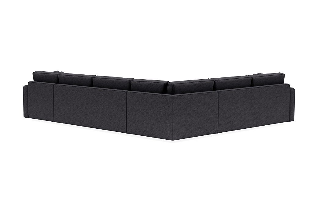 James 4 Piece 5 Seat Corner Chaise Sectional Right thumbnail 5