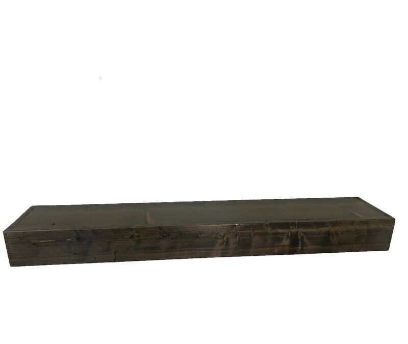 Elin Pine Solid Wood Floating Shelf thumbnail 2