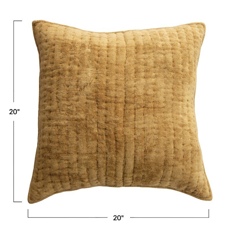 Atousa Throw Pillow Cover With Insert-20"X20" thumbnail 3