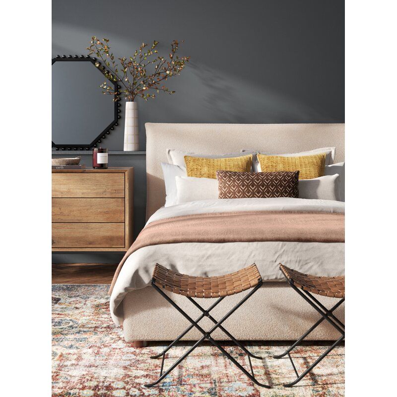 Atousa Throw Pillow Cover With Insert-20"X20" thumbnail 4