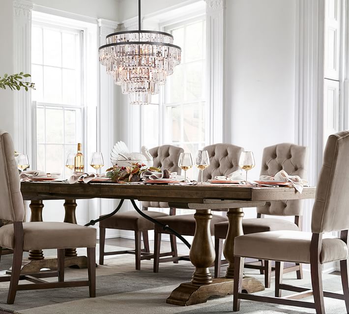 Gemma Crystal Round Chandelier - Large thumbnail 6