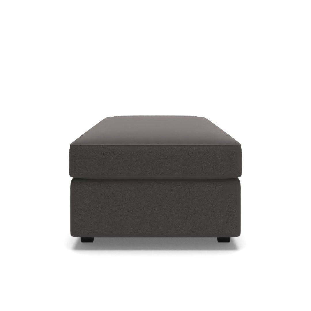 Jacob Rectangle Tied Storage Ottoman with Storage thumbnail 2