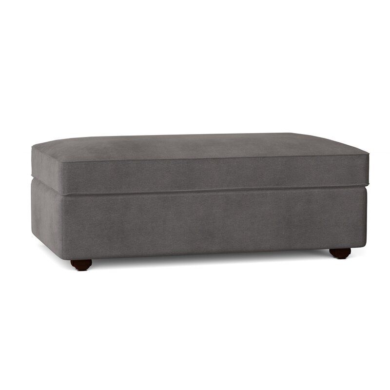 Jacob Rectangle Tied Storage Ottoman with Storage thumbnail 4