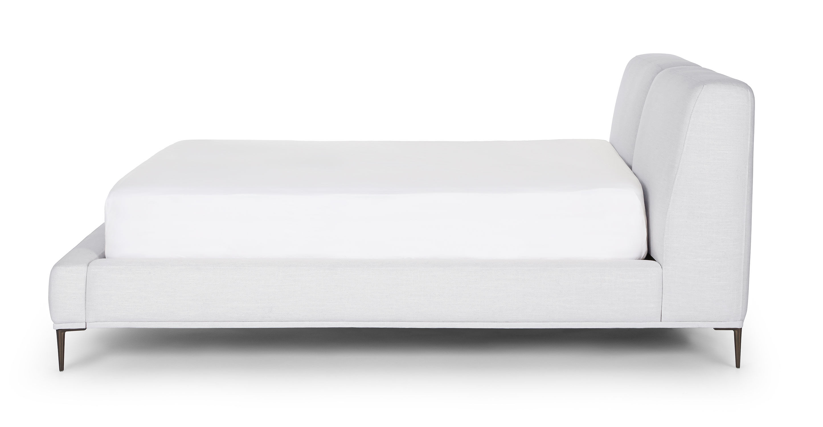 Abisko Mist Gray Bed Queen thumbnail 4
