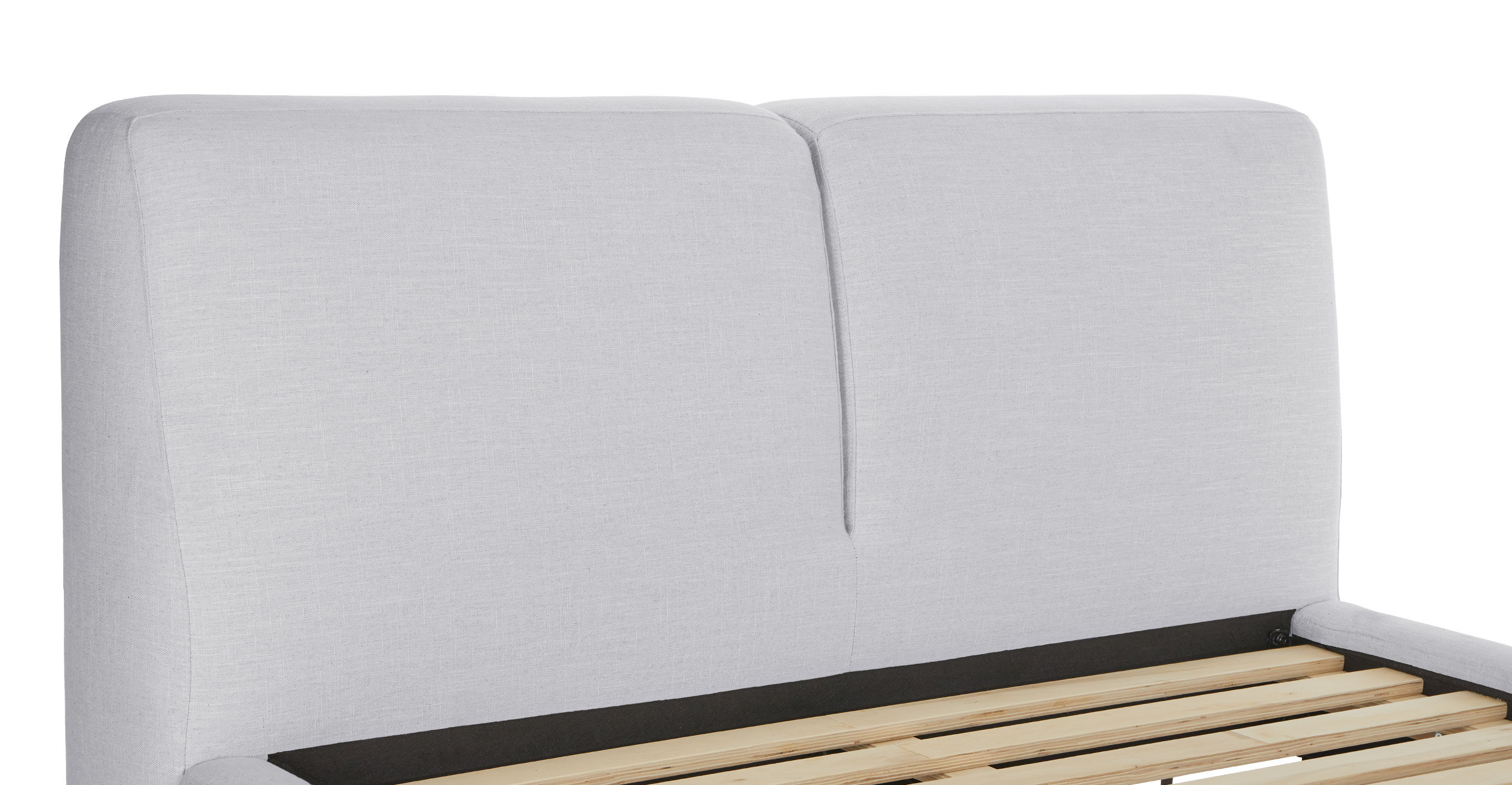 Abisko Mist Gray Bed Queen thumbnail 5
