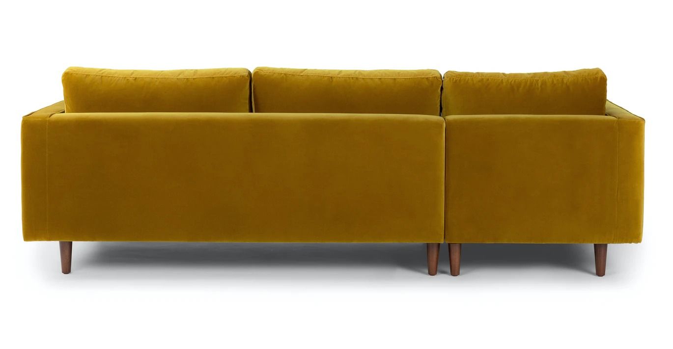 Sven Yarrow Gold Left Sectional Sofa thumbnail 5